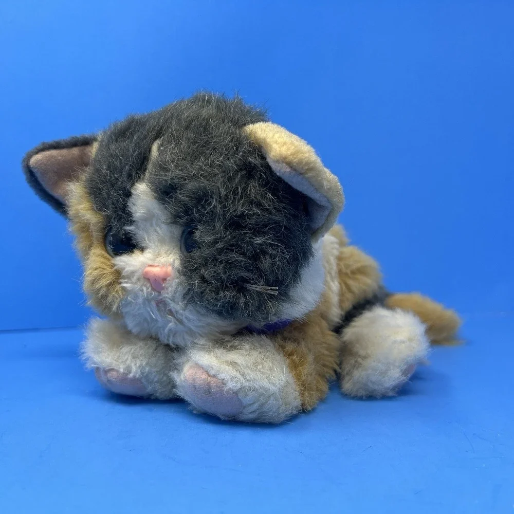 TYCO Kitty Kitty Kittens Calico Cat Plush 1993 7